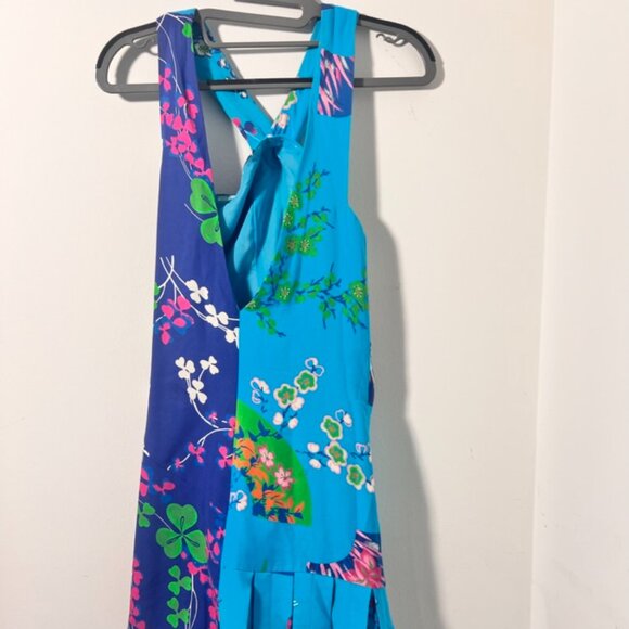 VINTAGE Versace for H&M 2 Tone Asymmetrical Dress | 2011 collection | US6 EU36 - Picture 2 of 8